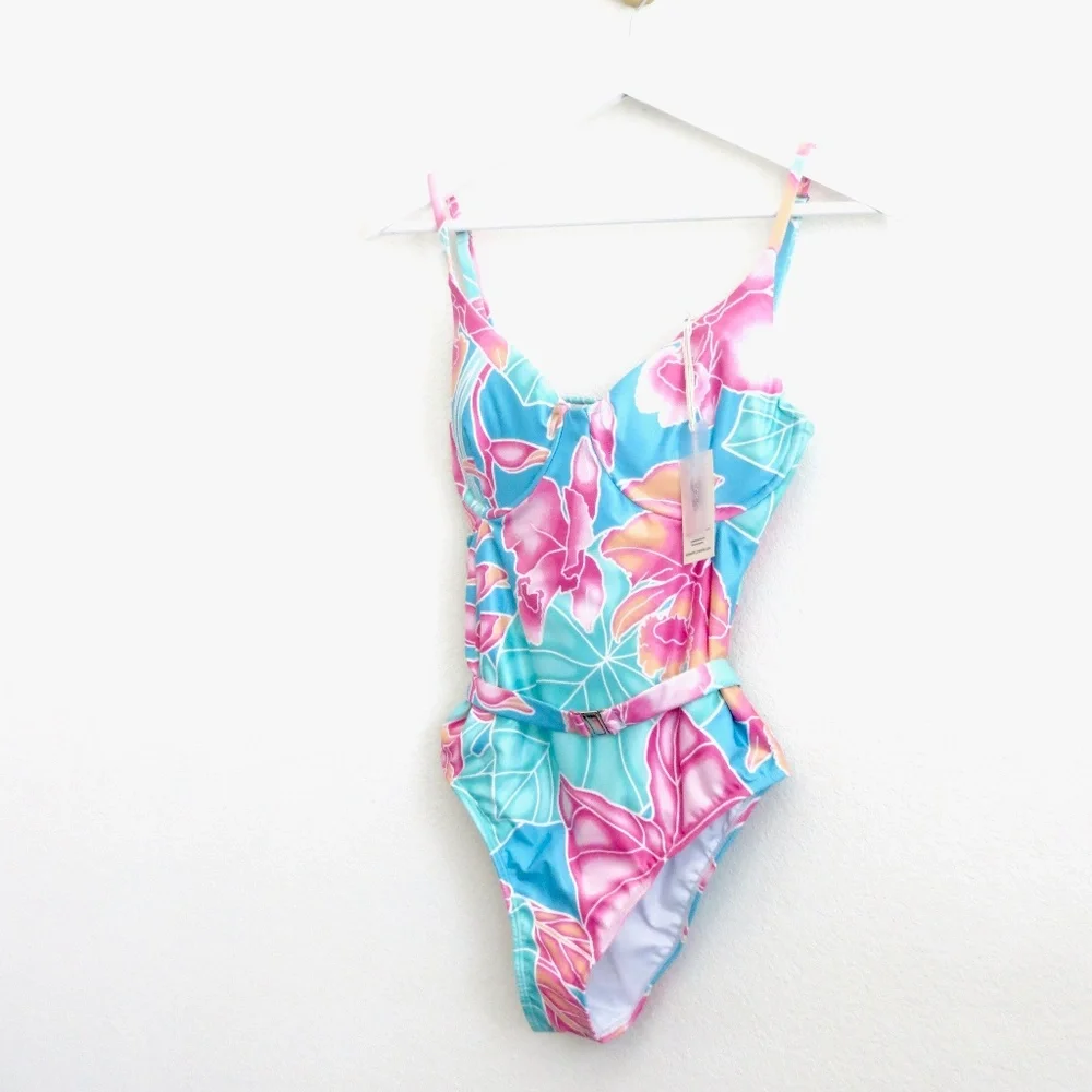 NEW! Kenny Flowers The Maui 1 Piece Underwire Swimsuit XS, M, M/L - Picture 10 of 13